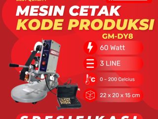 Mesin Cetak Kode Produksi GM-DY8