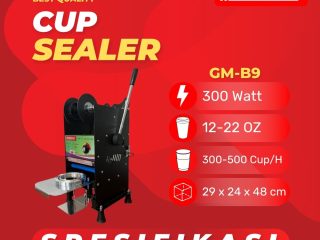Cup Sealer GM-B9 Mesin Press Cup