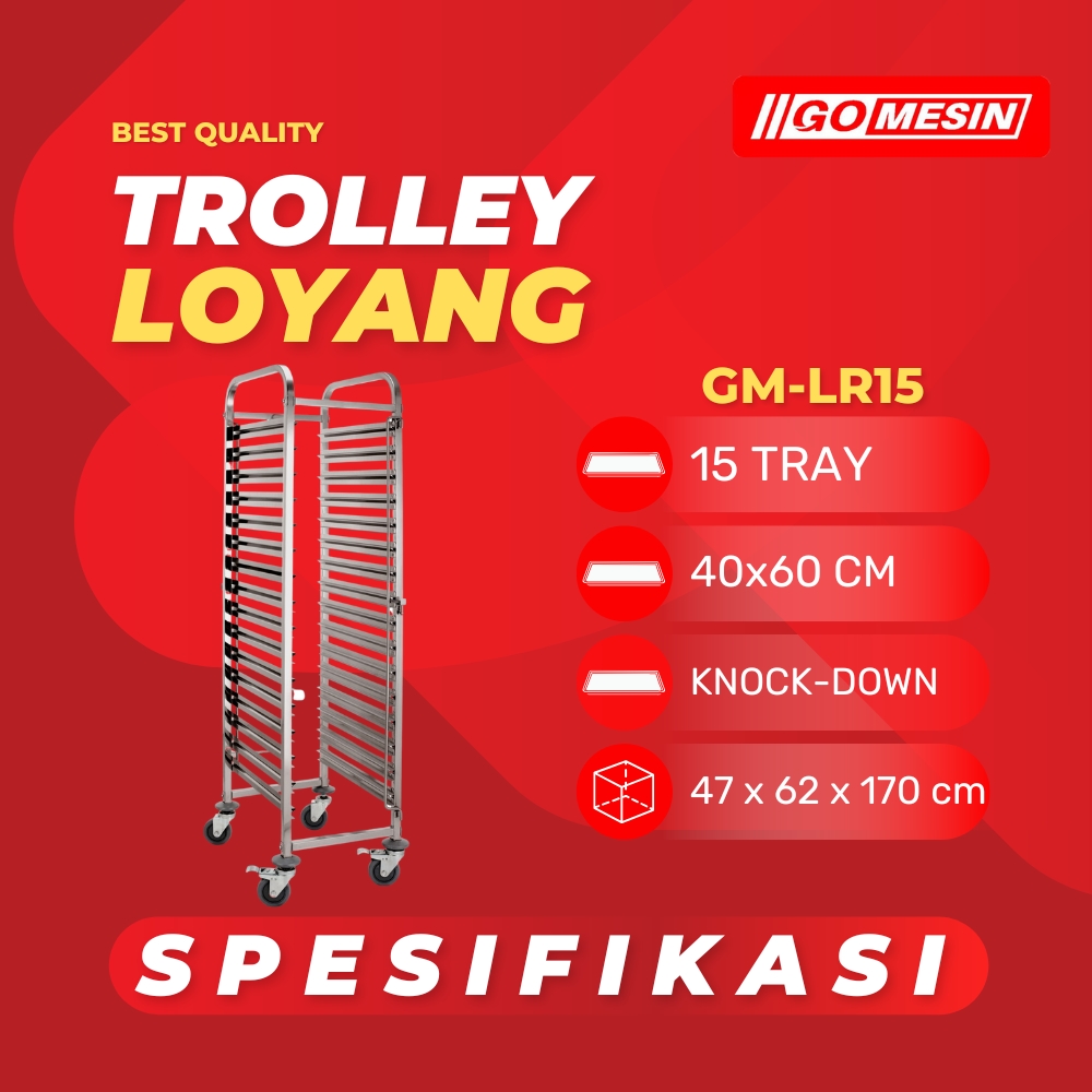 Troli GM-LR15 Pan Trolley 2 Troli GM-LR15 Pan Trolley